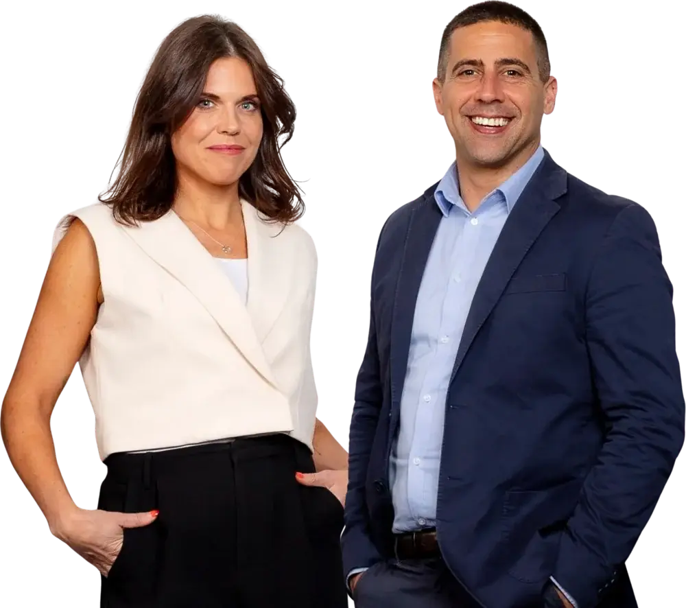 Nir Davison and Lucinda Hartley, 2026 Urban Leader Awards winner